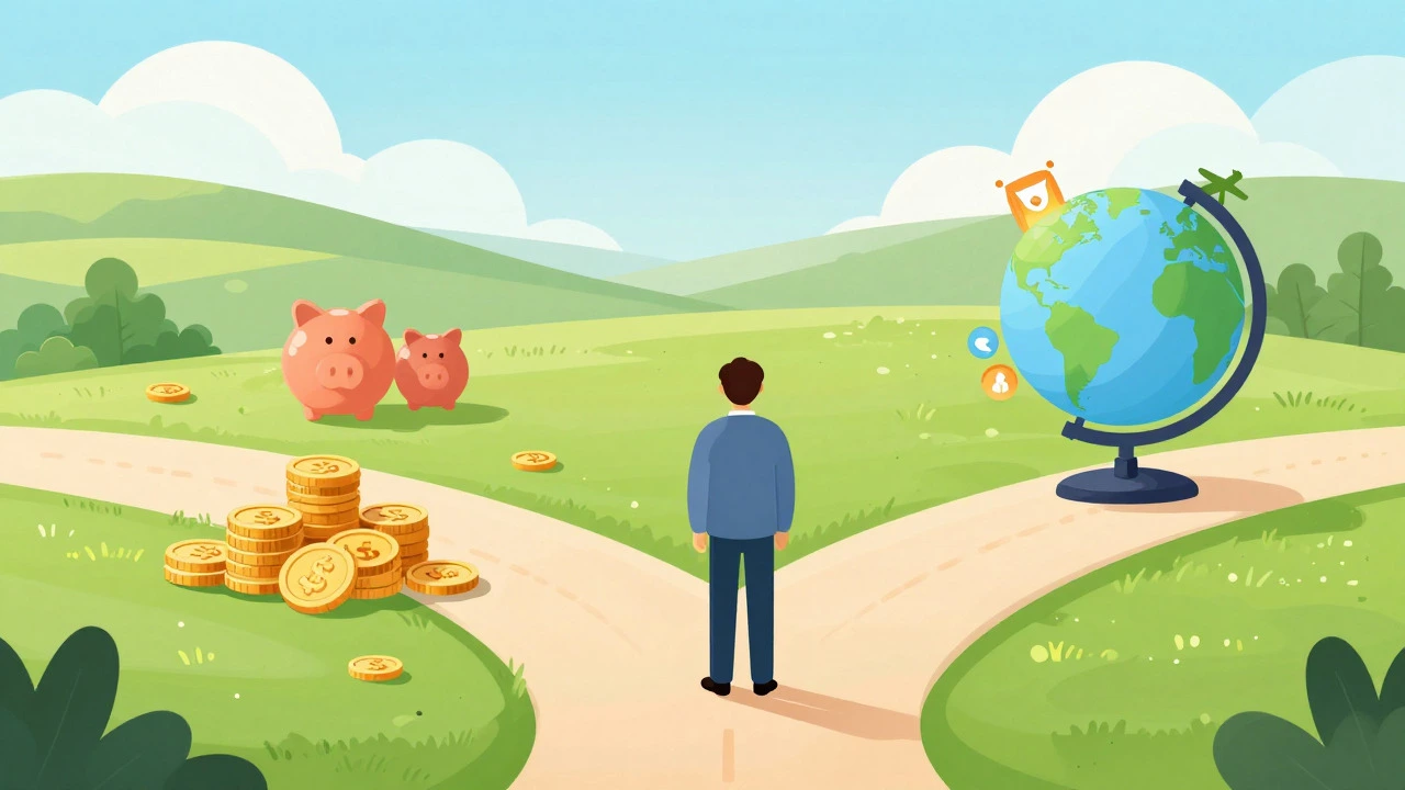 Illustration of various ways to fund surgery