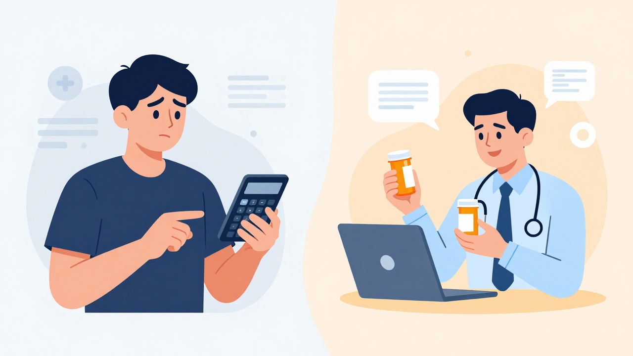 Visual comparison of subscription value for different users