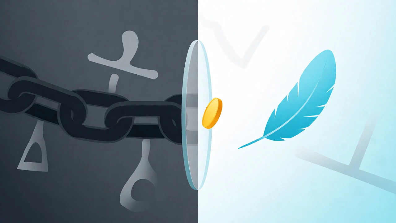 Conceptual art contrasting heavy insurance costs with free discount services